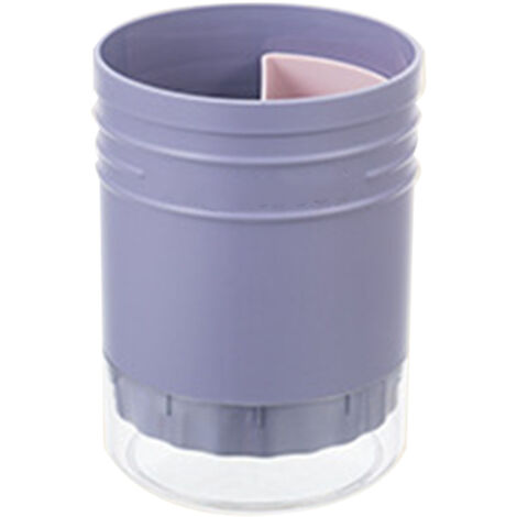 Round Chopstick Drainer Organizer Household Multifunctional Kitchen Tableware Draining Rack Container Purple