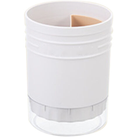 Round Chopstick Drainer Organizer Household Multifunctional Kitchen Tableware Draining Rack Container White