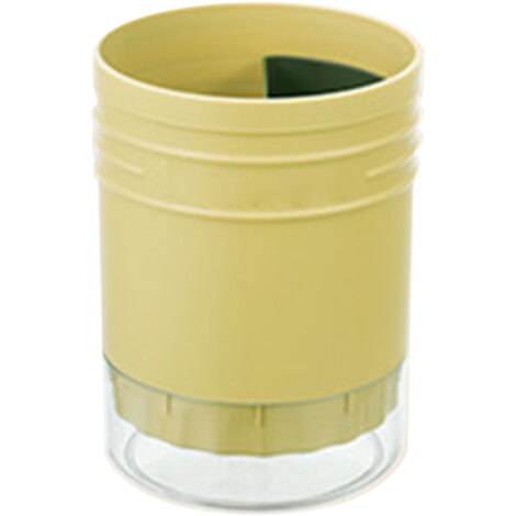 Round Chopstick Drainer Organizer Household Multifunctional Kitchen Tableware Draining Rack Container Yellow