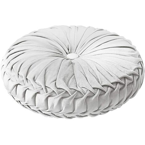 Round Filled Cushion Home Coussin rond de 38 cm avec coussin de siège citrouille