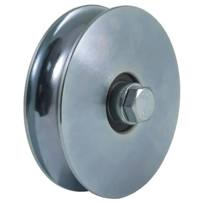 Round groove wheel of 120 mm