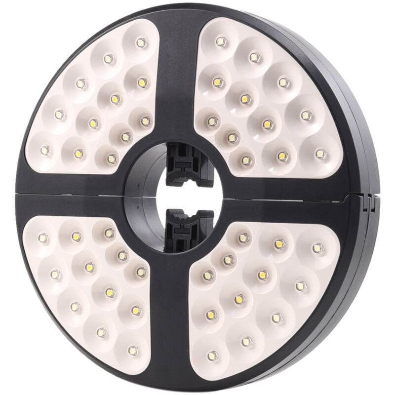 Round led Rechargeable Patio Umbrella Tent Light