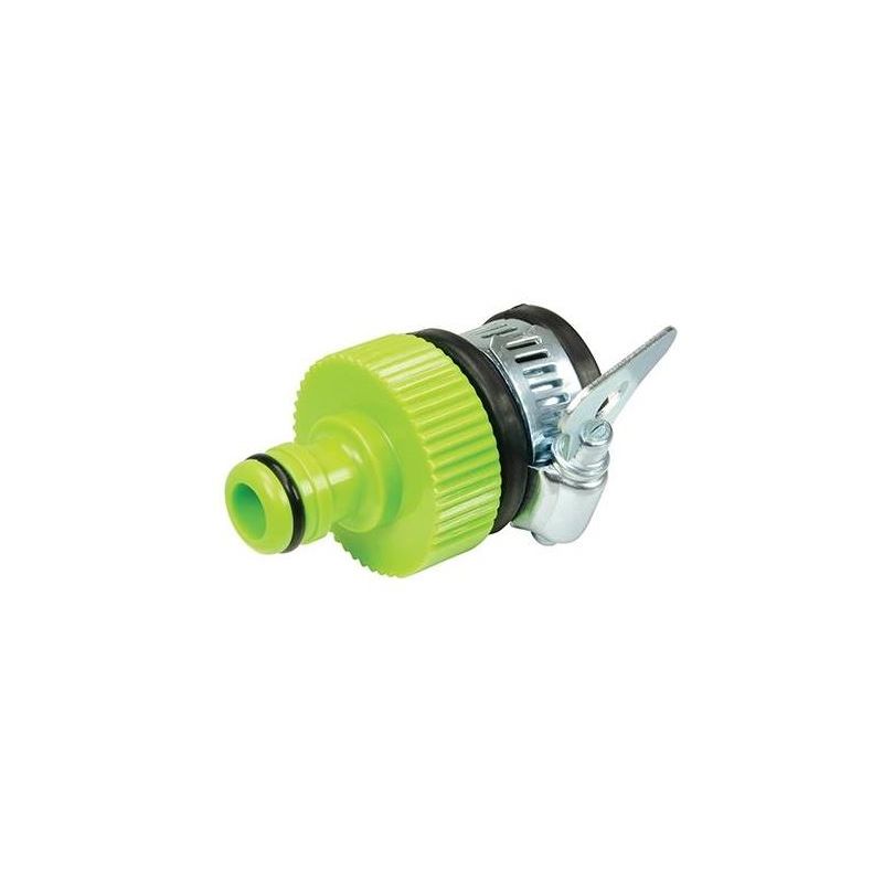 Round Mixer Tap Connector - 15-18mm (F) - 12.7mm / 1/2' (M)