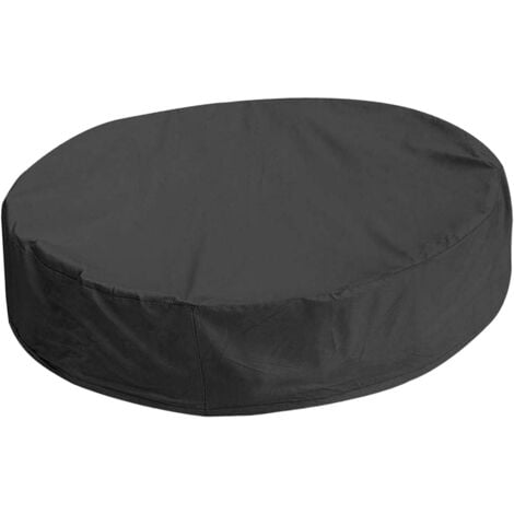 Round Swimming Pool Covers for Kids Outdoor Sandbox Toy Protective Cover Sandbox Sandbox Canopy Multifunction for Dog, 162cmx30cm