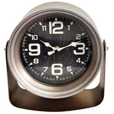 Round Table Clock - L7 x W21 x H20 cm