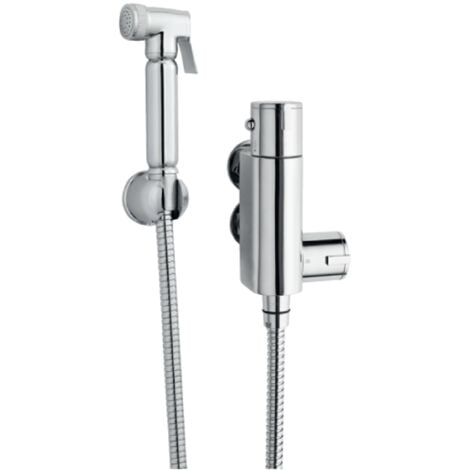 Round Thermostatic Douche Spray Kit - Chrome
