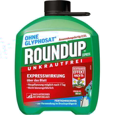 Roundup Express Fertigmischung - 2,5 Liter Dünger