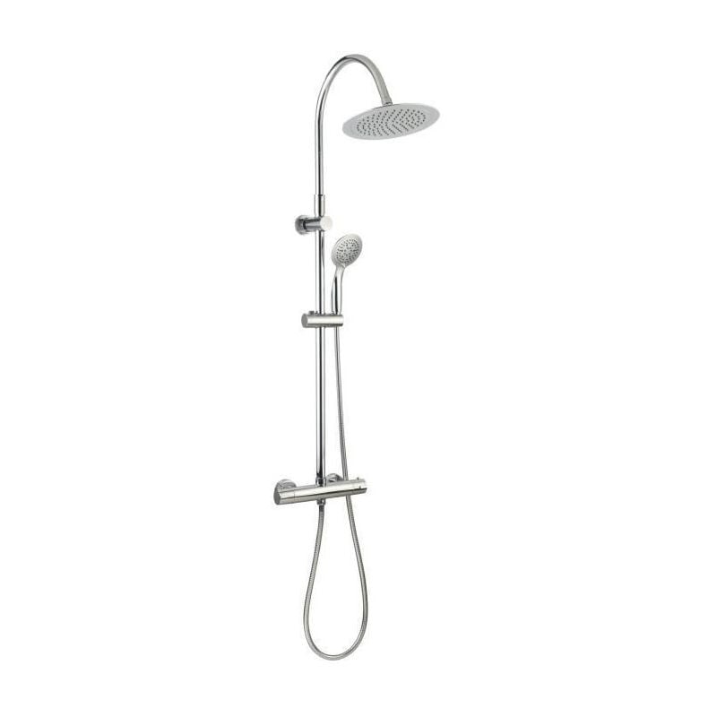 Edouard Rousseau - rousseau Colonne de douche avec robinet mitigeur thermostatique Suhali 2