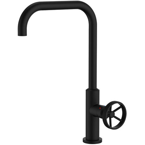 ROUSSEAU MITIGEUR EVIER INDUSTRIEL BEC MOBILE NOIR