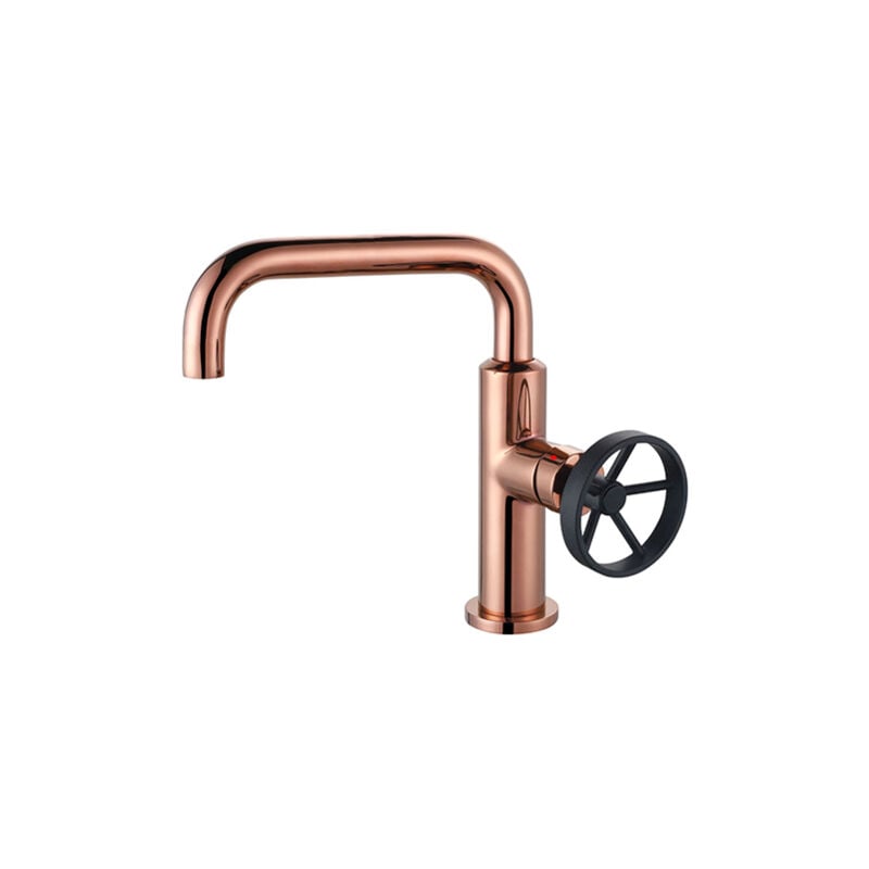 Mitigeur Lavabo industriel Bec Mobile - Rose Gold - Edouard Rousseau
