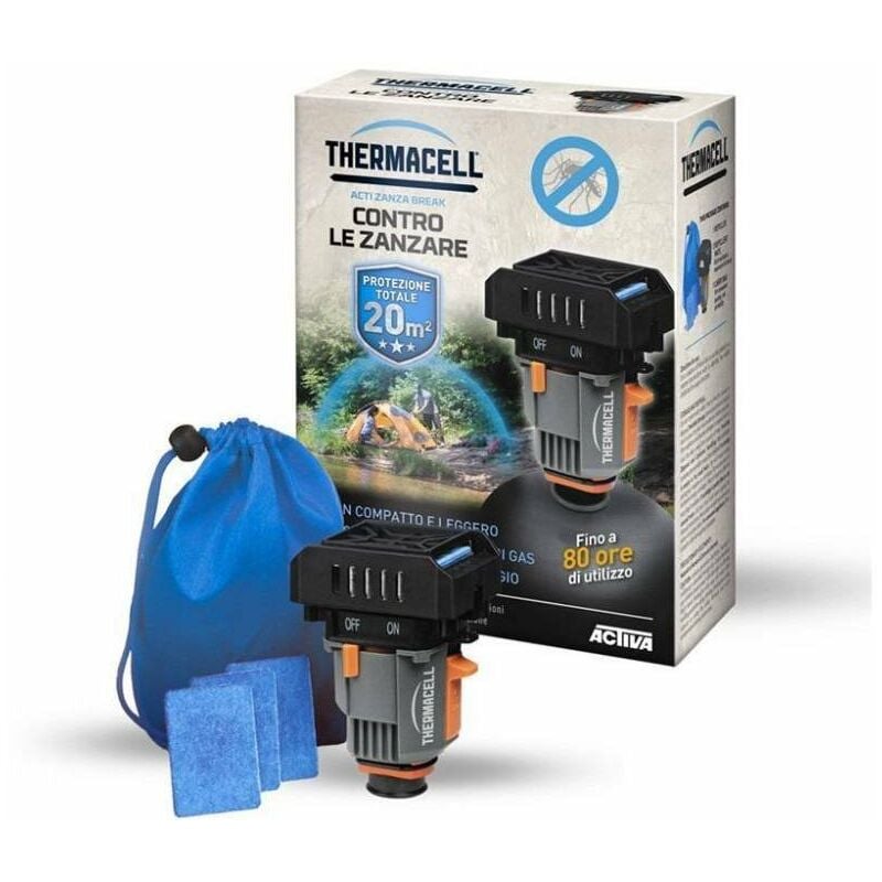 Thermacell - acti zanza break back packer anti-moustique portable