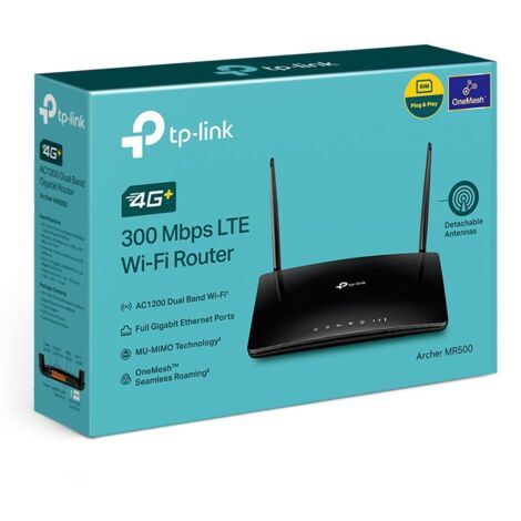 ROUTER 4G TP-LINK ARCHER MR500 CAT6 LTE AC1200