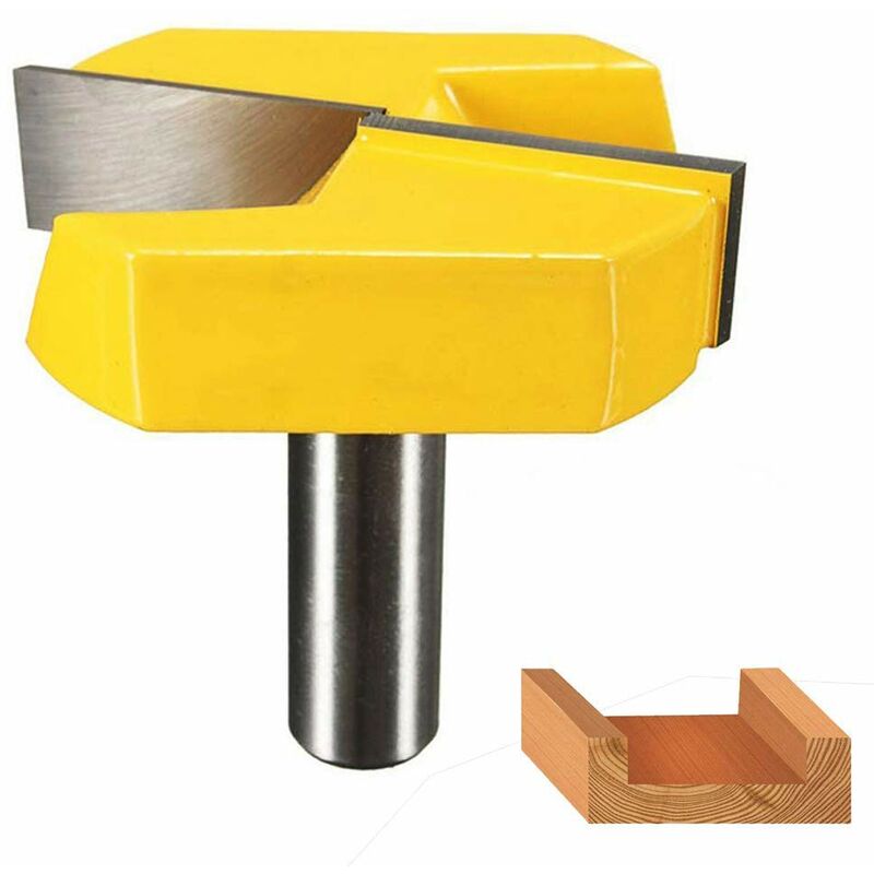 Router Bit with 1.27cm Shank, Cutting Diameter Double Flute Carbide for Woodworking