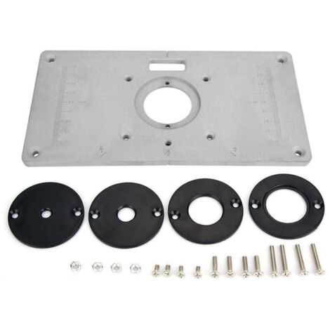 Router Board Insert Plate, DIY Aluminum Router Board for Woodworking