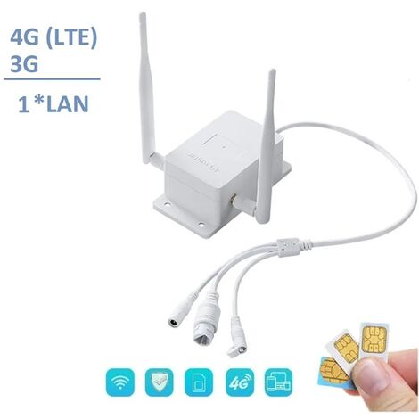Router con Sim 4G LTE e Porta LAN ad uso Esterno IP66