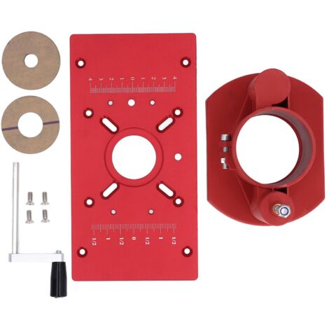 Router Lift Systems Table Insert Plate Lift Base Kit Tenoning Slotting Chamfering DIY Woodworking Tools