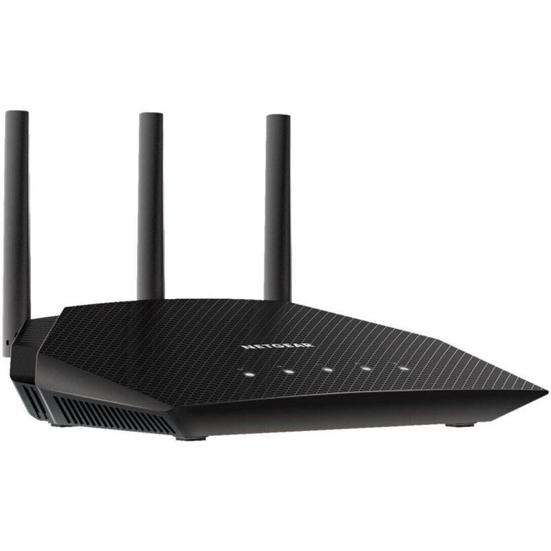 Image of Nighthawk 4-stream ax1800 wifi 6 router (rax10) router wireless gigabit ethernet dual-band (2.4 ghz/5 ghz) nero - RAX10-100EUS - Netgear