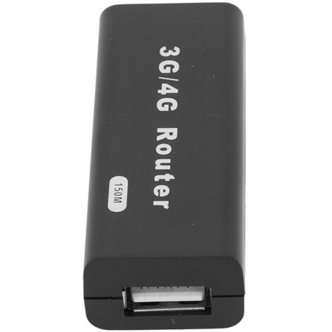 Routeur 3G Portable Mini, Point d'Accès WiFi Mobile, Modem USB 4G LTE, Compatible iOS Android Windows, Hotspot Internet Rapide