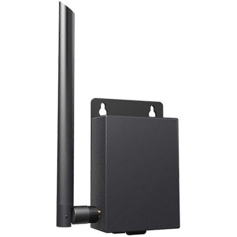 Routeur 4G extérieur étanche avec emplacement pour carte SIM et antenne 5 dBi, à installer au mur