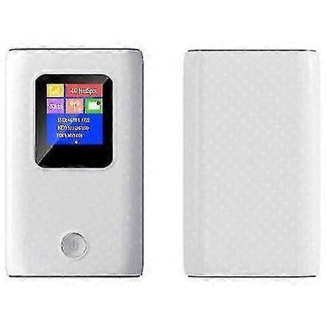 Routeur 4G LTE avec batterie externe 6000 mAh, routeur point d'accès Wi-Fi portable 150 Mbps