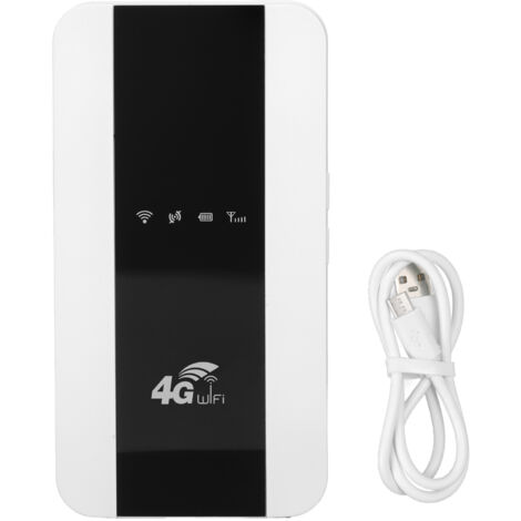 Routeur 4G Portable avec Batterie Longue Durée - Point d'Accès WiFi Mobile pour Ordinateurs et Cartes SIM