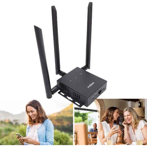 Routeur 4G Sim Carte CPE WiFi ED121 Mexicain, Antenne Détachable, Port Unique Ethernet, Alimentation Type C pour Maison ou Bureau