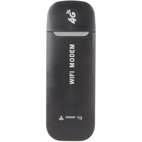Routeur 4G WiFi Portable 150Mbps, Modem USB LTE avec Slot Micro SIM, Partage Connexion pour 10 Utilisateurs, Idéal Bureau Voyage Maison