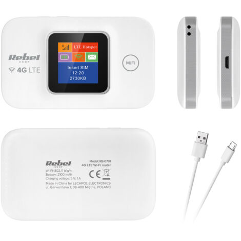 Routeur de carte SIM portable Rebel 4G LTE