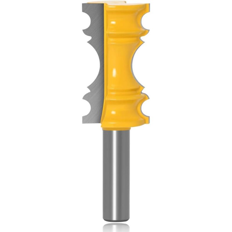 Routeur de formation de couronne, rail de chaise à tige de 1/2 pouces formant un routeur de construction de menuiserie coupe formant outil de coupe