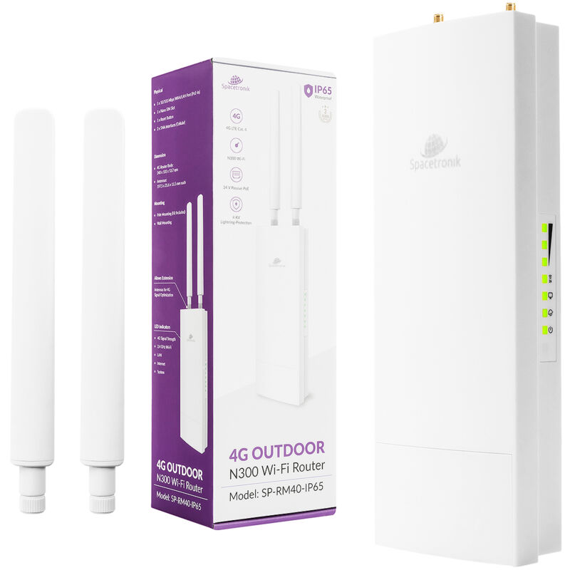 Routeur extérieur Wi-Fi PoE SIM 4G SP-RM40