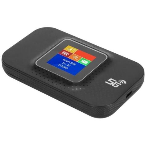 Routeur Hotspot WiFi mobile 4G Portable, Carte SIM , 10 Utilisateurs, Batterie Longue Durée