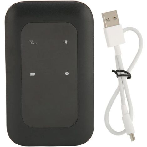 Routeur Mobile H806 4G LTE avec Emplacement pour Carte SIM,Appareils de Point D\'accès WiFi 150 Mbps 4G pour Les Voyages en Plein
