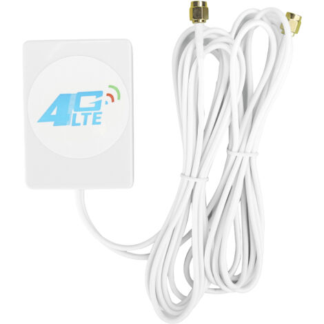 Routeur modem 3G 4G LTE 28dbi Amplificateur d'antenne 2M pour connecteur d'adaptateur d'antenne externe SMA