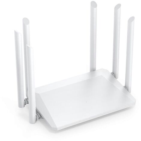 Routeur sans fil 1200M, modem-routeur avec antenne externe et prise UE