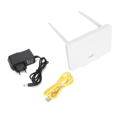 Routeur sans fil 4G CPE Point d'accès WiFi Réseau mobile avec port LAN/WAN Emplacement pour carte SIM Micro 100‑240V Prise EU