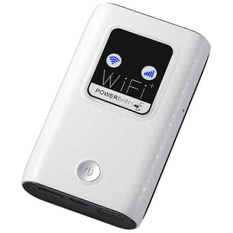 Routeur sans fil 4G MIFI 150 Mbps Wifi portable avec répéteur et batterie 6000 mAh