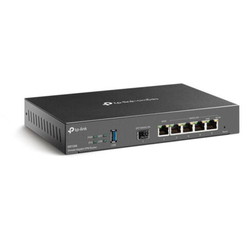 Routeur TP-Link Omada TL-ER7206 Gigabit Multi-WAN VPN Noir