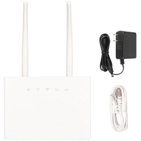 Routeur WiFi 4G LTE R311 Pro 300Mbps, 32 Utilisateurs, Antennes 2.5dBi, Prise US, pour l'Afrique