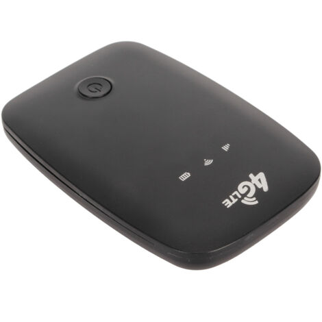 Routeur WiFi 4G Mini portable haut débit - Point d'accès LTE léger pour smartphones, ordinateurs portables, tablettes et téléviseurs (Noir)