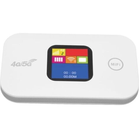 Routeur WiFi 4G Routeur 4G LTE avec Emplacement pour Carte SIM, Routeur WiFi, Modem Routeur 4G, Point informatique pack