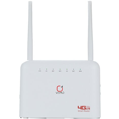 Modem routeur Mobile sans fil 300Mbps, wi-fi 3G/4G, GSM, Lte, Cpe, avec  Port Lan, prise en charge de la fente pour carte Sim