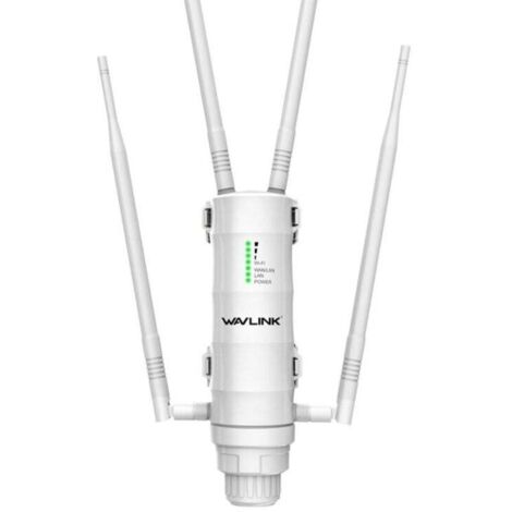 Routeur WiFi Extérieur AC1200 Bipande 2.4G/5G avec Antenne Haute Puissance Ortviai