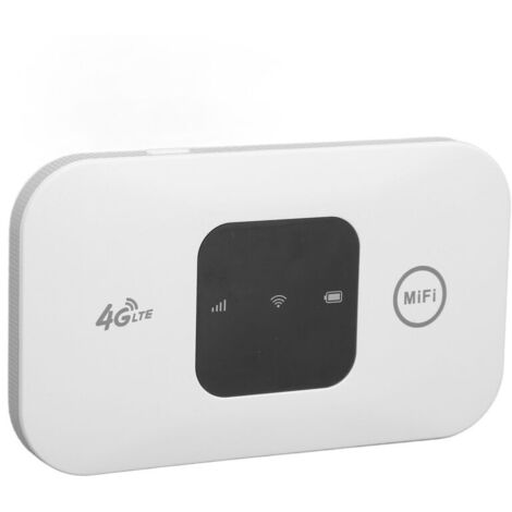 Routeur WiFi Portable 4G LTE H5577, Internet sans Fil 3G Point D'accès Mobile avec Affichage Intelligent LED, Veille 72h, Appareils de Poche Haute Vitesse pour Voyageurs D'affaires, Ex