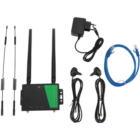 Routeur WiFi sans fil 4G LTE déverrouillé avec emplacement pour carte SIM et antenne 300Mbps 32 appareils Routeur modem WiFi pour téléphone Tablette Ordinateur portable Version européenne asiatique Pr