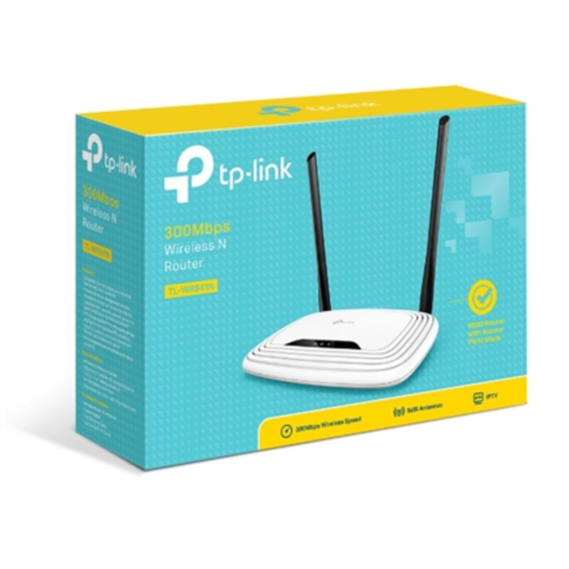 Tp-link - TL-WR841N routeur sans fil Fast Ethernet Monobande (2,4 GHz) Blanc