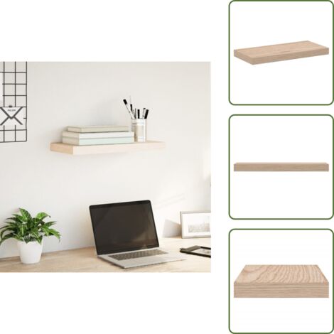 Rovere - vidaXL Mensola Pensile 50x23,5x4 cm in Truciolato - Stoccaggio