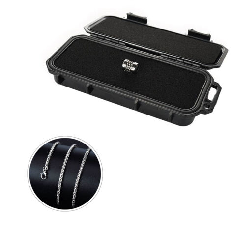 RovyVon Ti Walker Titanium Bead im Set mit EDC Organizer und Kette