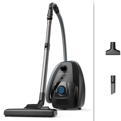 Rowenta – Aspirateur sans sac 750W – Capacité 4,5L – Niveau sonore 75dB – Rayonnement 12m – Enrouleur automatique de cordon - RO4931EA