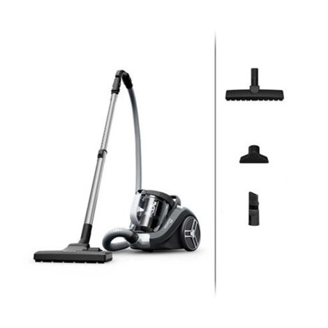 Rowenta – Aspirateur sans sac 900 W – Compact Power XXL pour parquets – Puissance d'aspiration optimale – Conception maniable - RO4B36EA