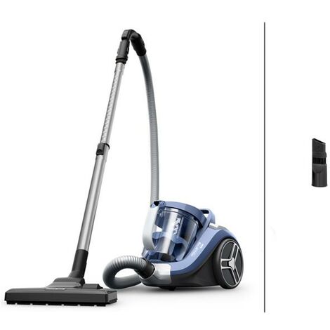 Rowenta – Aspirateur traineau sans sac 900W – Technologie cyclonique – Capacité bac 2,5L – Niveau sonore 75dB – Filtration 3 niveaux - RO4B21EA
